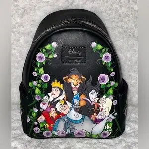 Loungefly | Bags | Loungefly Disney Villains Floral Mini  display picture 3